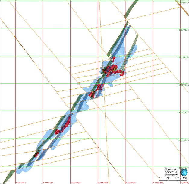 A blue and red drawing

Description automatically generated